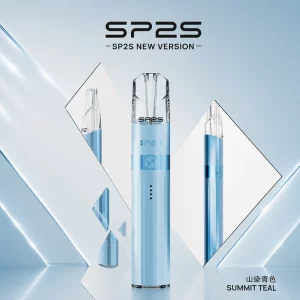 電子煙主機 SP2S Legend S 鈦系列｜380mAh Type-C 快充｜8W : 9W雙模式｜通用一代｜顏色-山染青色