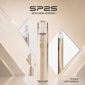 電子煙主機 SP2S Legend S 鈦系列｜380mAh Type-C 快充｜8W : 9W雙模式｜通用一代｜顏色-扶光金色