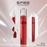 電子煙主機 SP2S Legend S 鈦系列｜380mAh Type-C 快充｜8W - 9W雙模式｜通用一代｜顏色-暮光紅-鈦紅