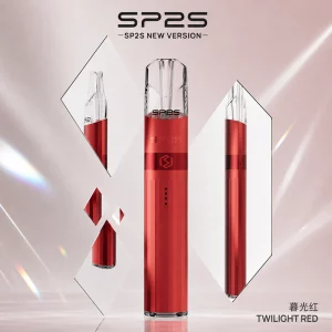 電子煙主機 SP2S Legend S 鈦系列｜380mAh Type-C 快充｜8W - 9W雙模式｜通用一代｜顏色-暮光紅-鈦紅
