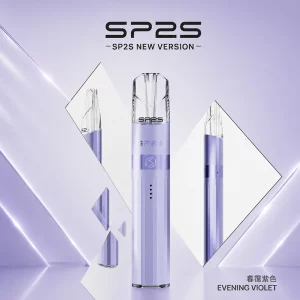 電子煙主機 SP2S Legend S 鈦系列｜380mAh Type-C 快充｜8W : 9W雙模式｜通用一代｜顏色-暮靄紫色