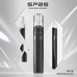 電子煙主機 SP2S Legend S 鈦系列｜380mAh Type-C 快充｜8W - 9W雙模式｜通用一代｜顏色-曜石黑-鈦黑