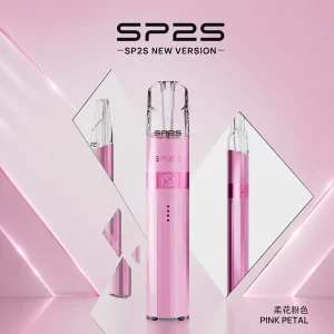 電子煙主機 SP2S Legend S 鈦系列｜380mAh Type-C 快充｜8W : 9W雙模式｜通用一代｜顏色-柔花粉色