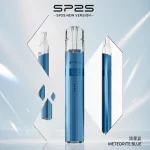 電子煙主機 SP2S Legend S 鈦系列｜380mAh Type-C 快充｜8W : 9W雙模式｜通用一代｜顏色-流星藍-鈦藍