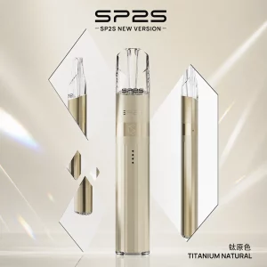 電子煙主機 SP2S Legend S 鈦系列｜380mAh Type-C 快充｜8W - 9W雙模式｜通用一代｜顏色-鈦原色