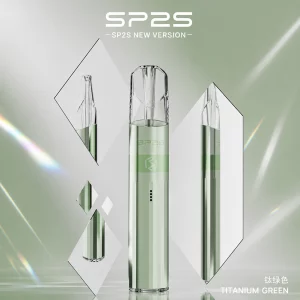 電子煙主機 SP2S Legend S 鈦系列｜380mAh Type-C 快充｜8W - 9W雙模式｜通用一代｜顏色-鈦綠