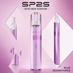 電子煙主機 SP2S Legend S 鈦系列｜380mAh Type-C 快充｜8W : 9W雙模式｜通用一代｜顏色-霞光紫